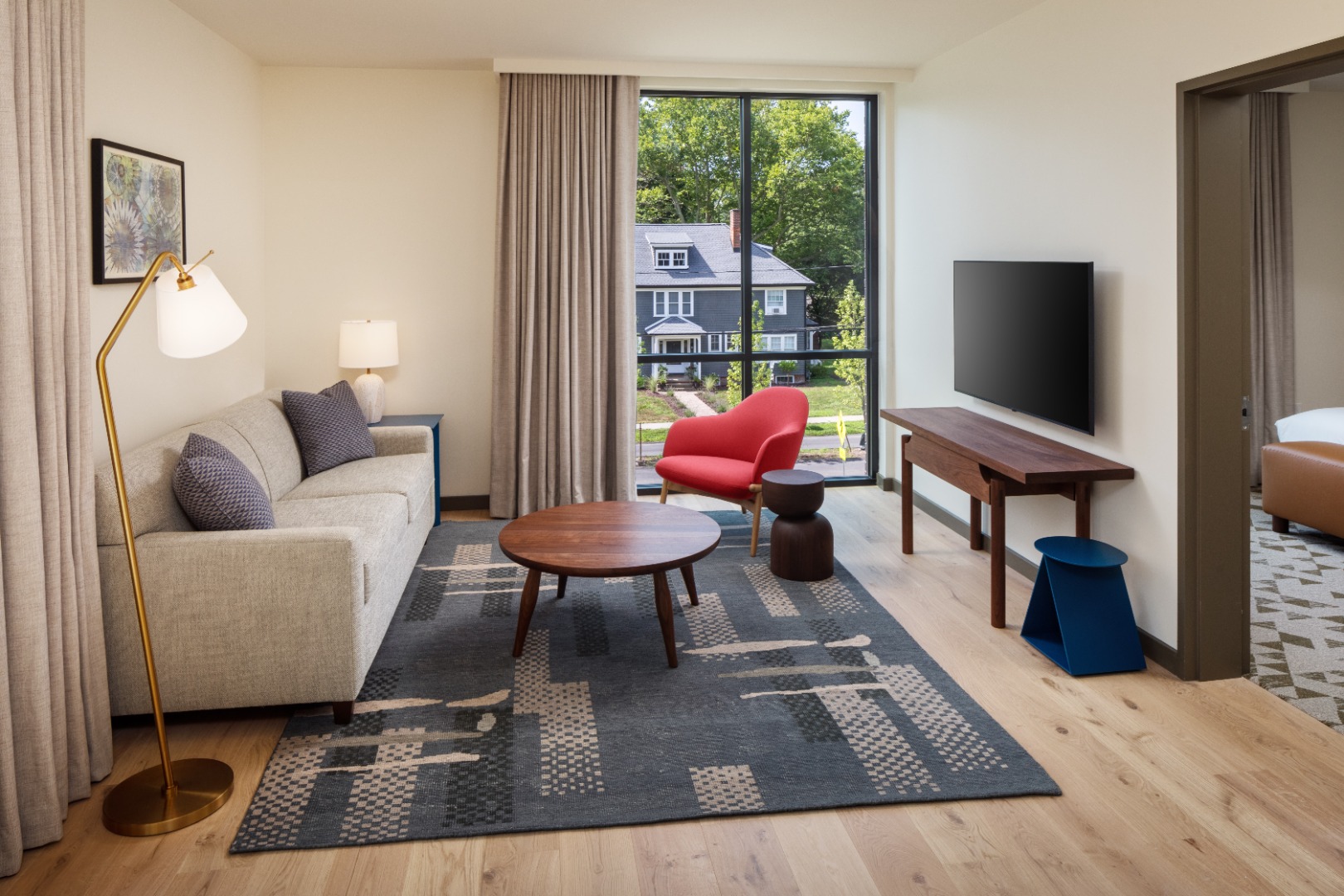 Heartwood King Suite Living Area