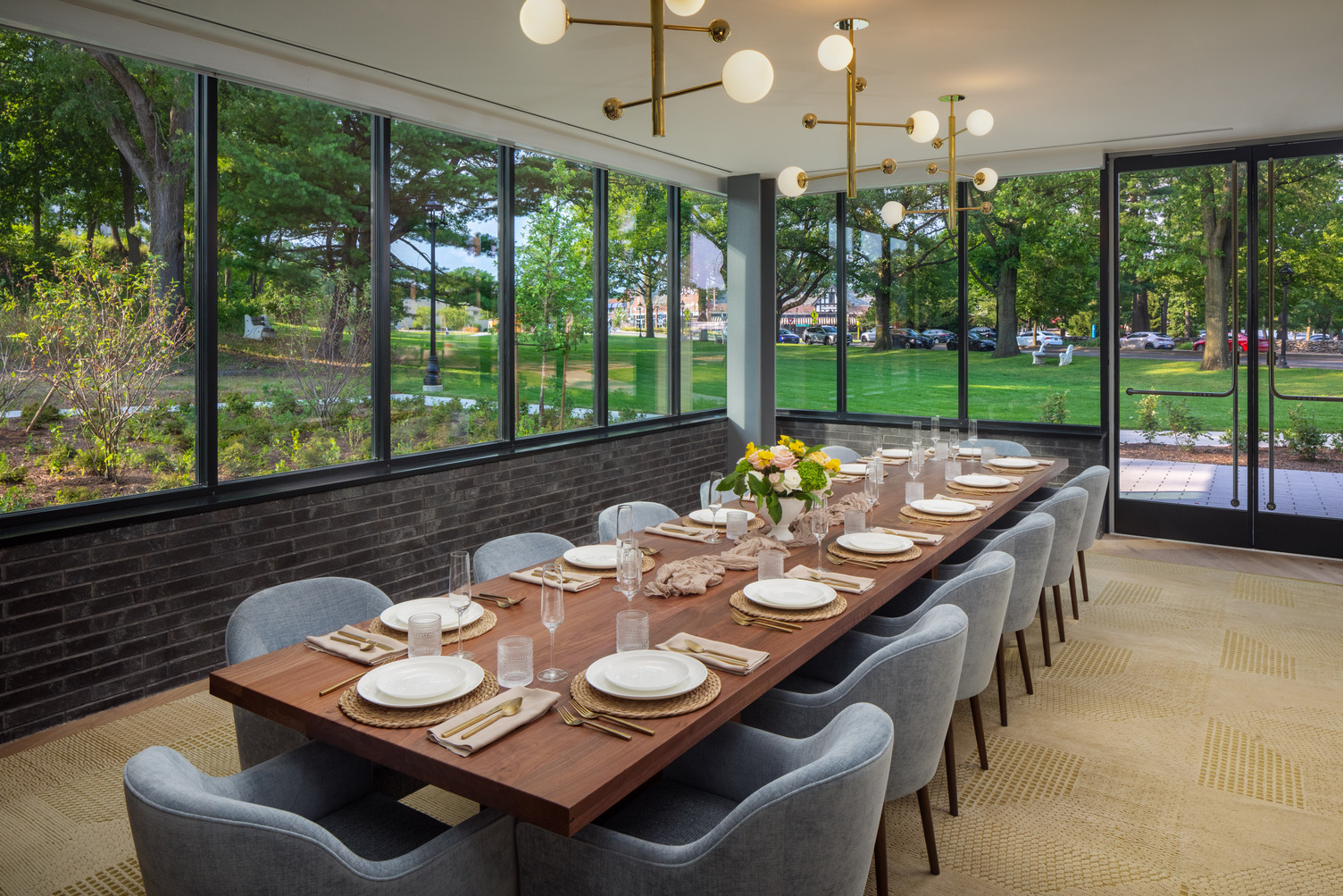 Dining area at The Heartwood at Vassar