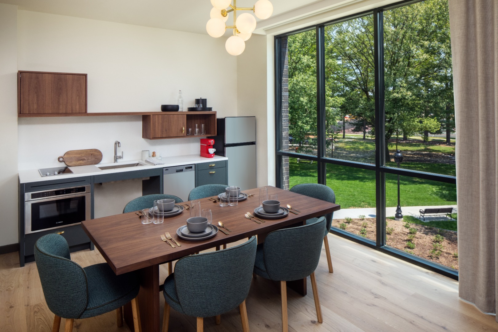 Heartwood Accessible King Suite Kitchen